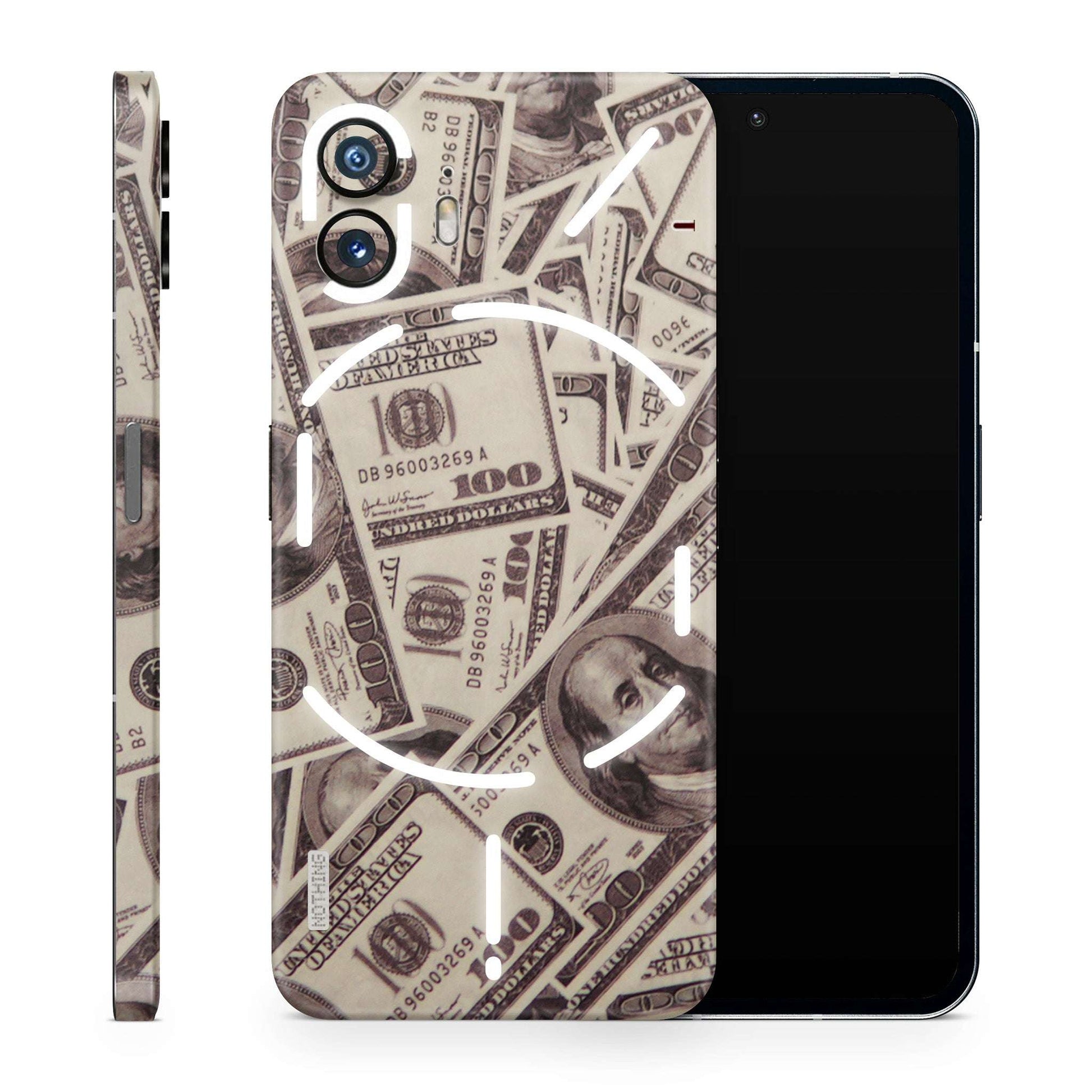 I Love Dollar Matte Finish Phone Skin