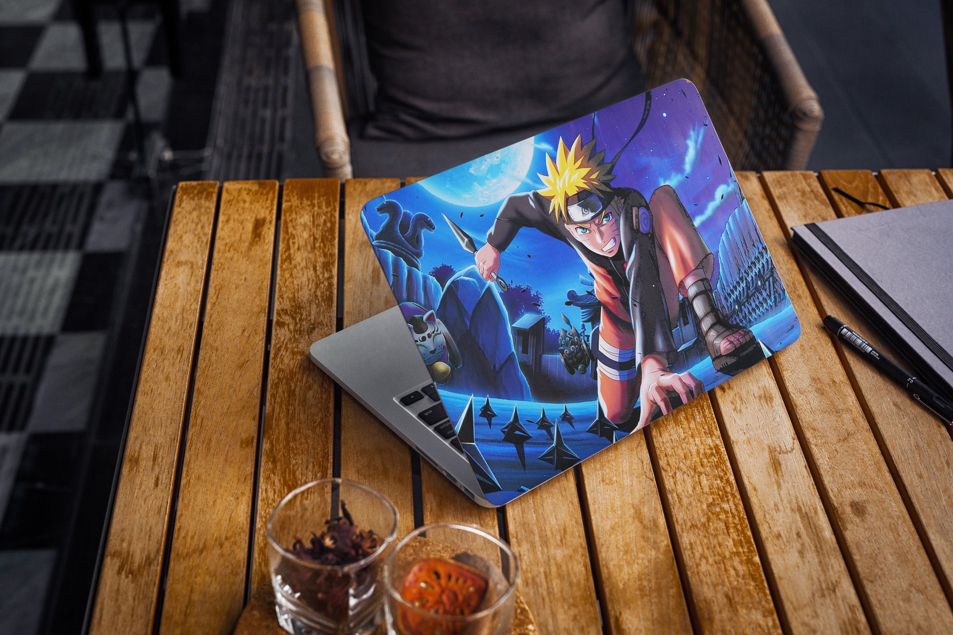 Naruto Anime 3D Vision Textured Laptop Skin - Skinly