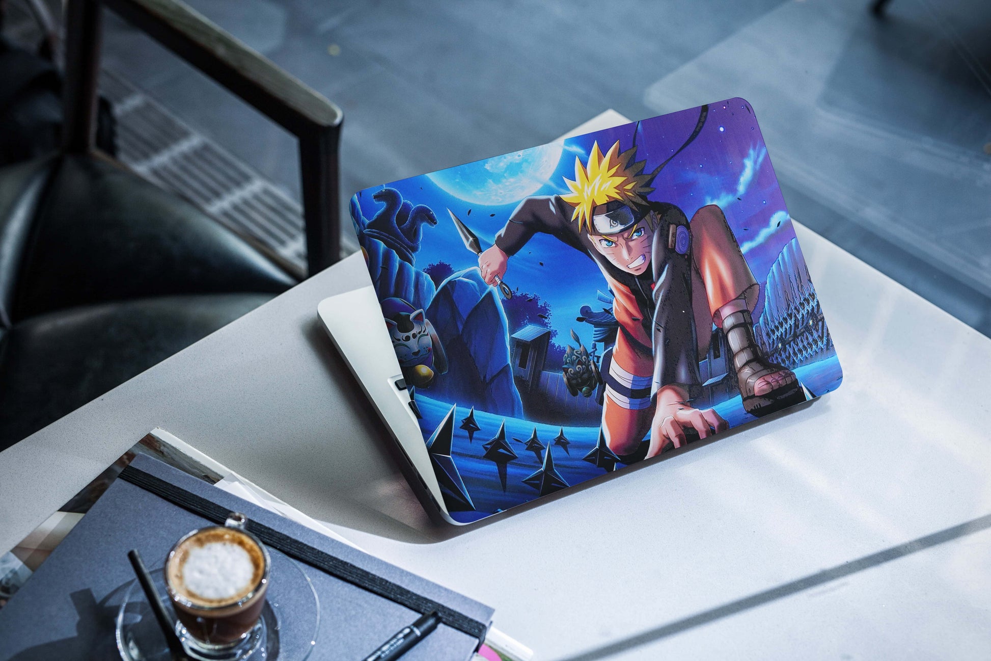 Naruto Anime 3D Vision Textured Laptop Skin - Skinly