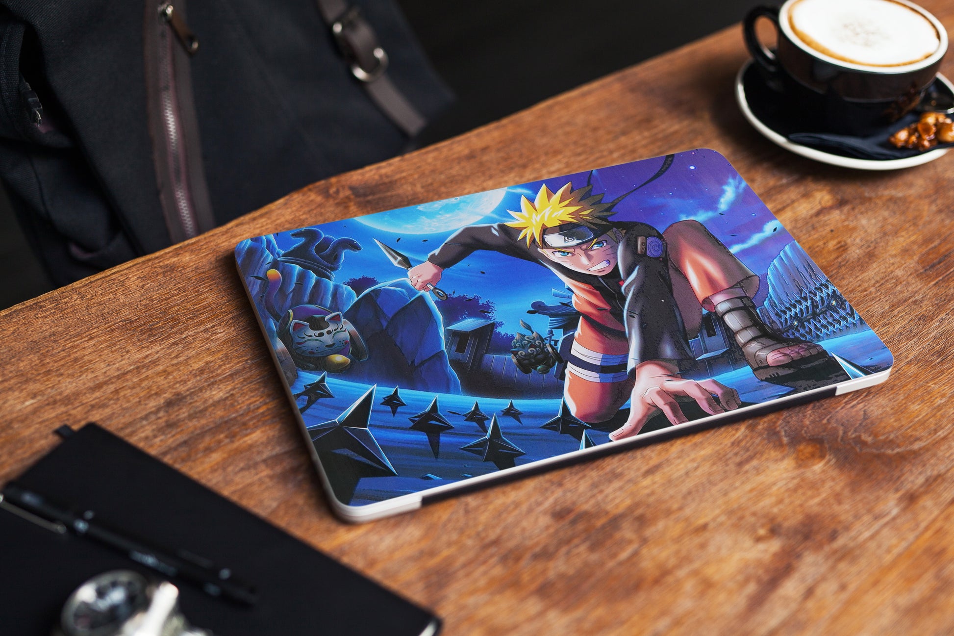 Naruto Anime 3D Vision Textured Laptop Skin - Skinly