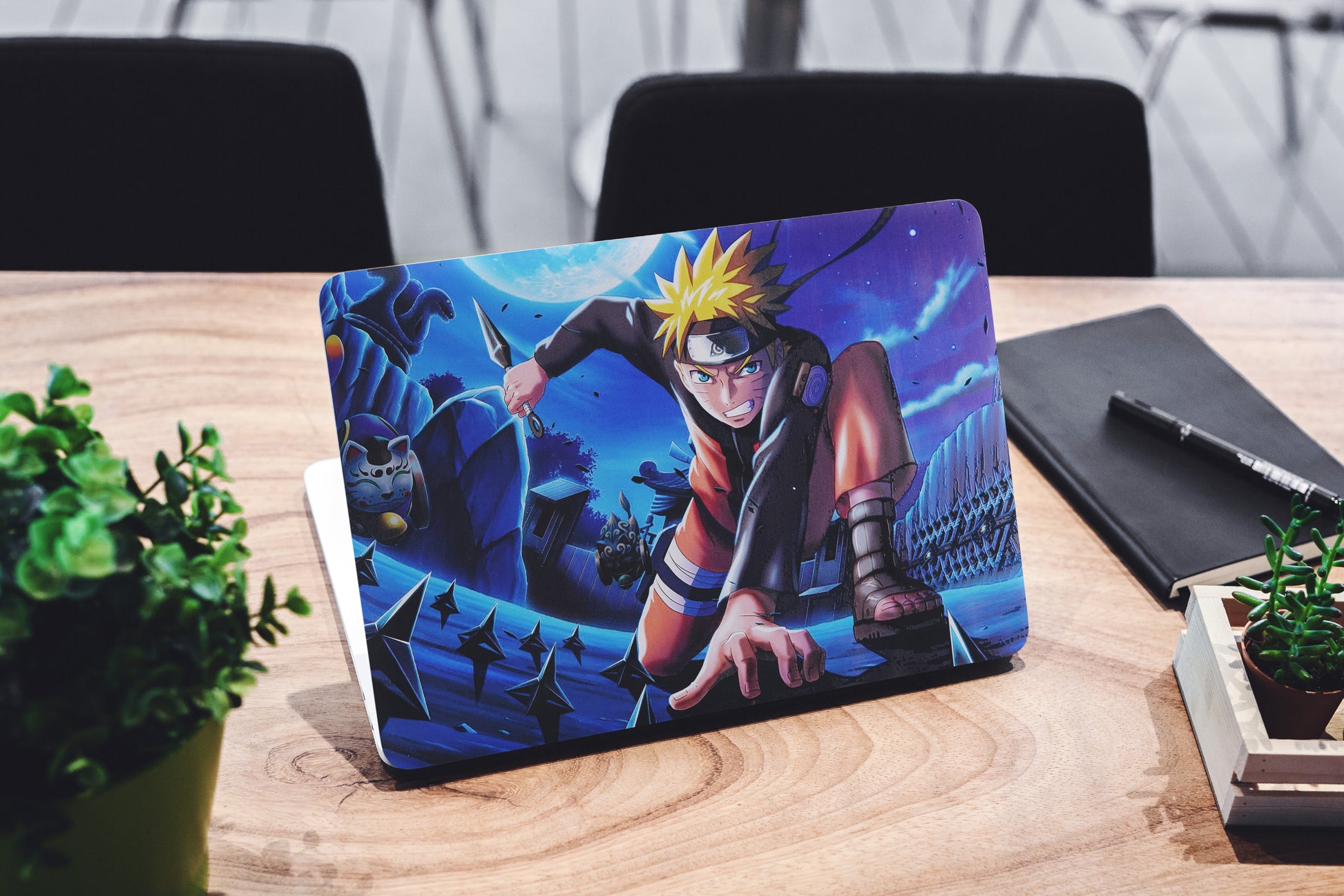 Naruto Anime 3D Vision Textured Laptop Skin - Skinly