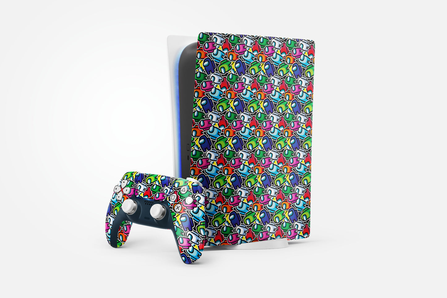 Among Us Colourful Play Station 5 Matte Finish Skin