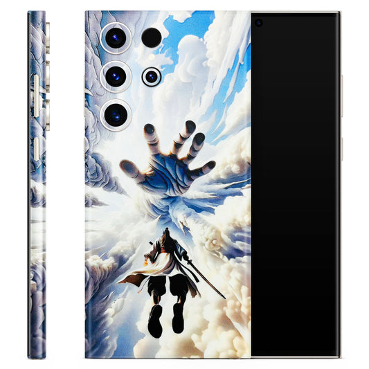 Big Hand With Monkey King 3D Embossed Phone Skin