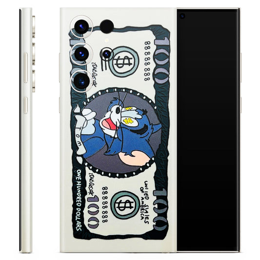 Tom Hundred Dollar 3D Embossed Phone Skin