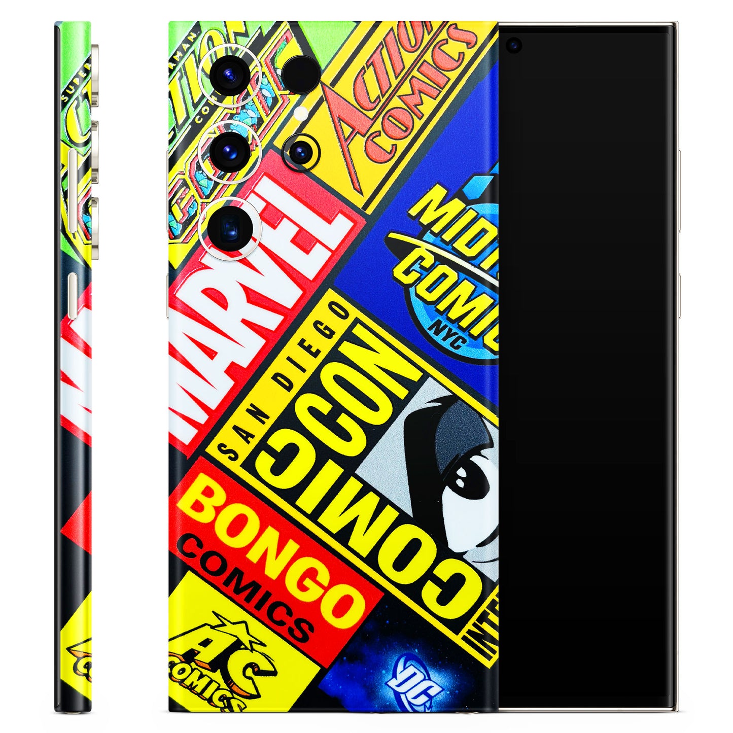 Bongo Comic Con 3D Embossed Phone Skin