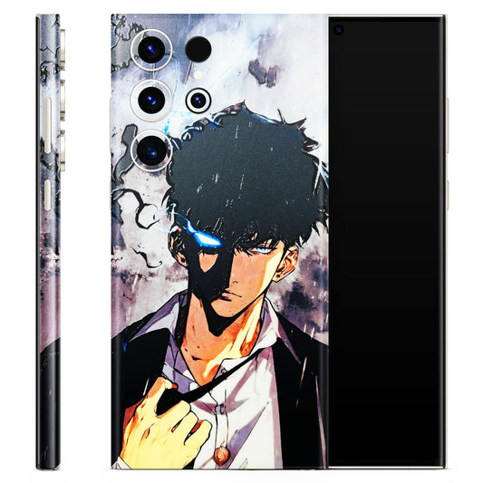 Sung Jinwoo Manhwa Anime 3D Embossed Phone Skin