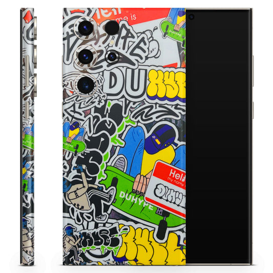 Dope Graffiti Matte Finish Phone Skin