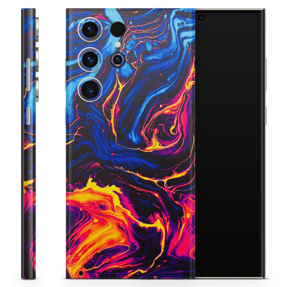 Abstract Paint Classy Matte Finish Phone Skin