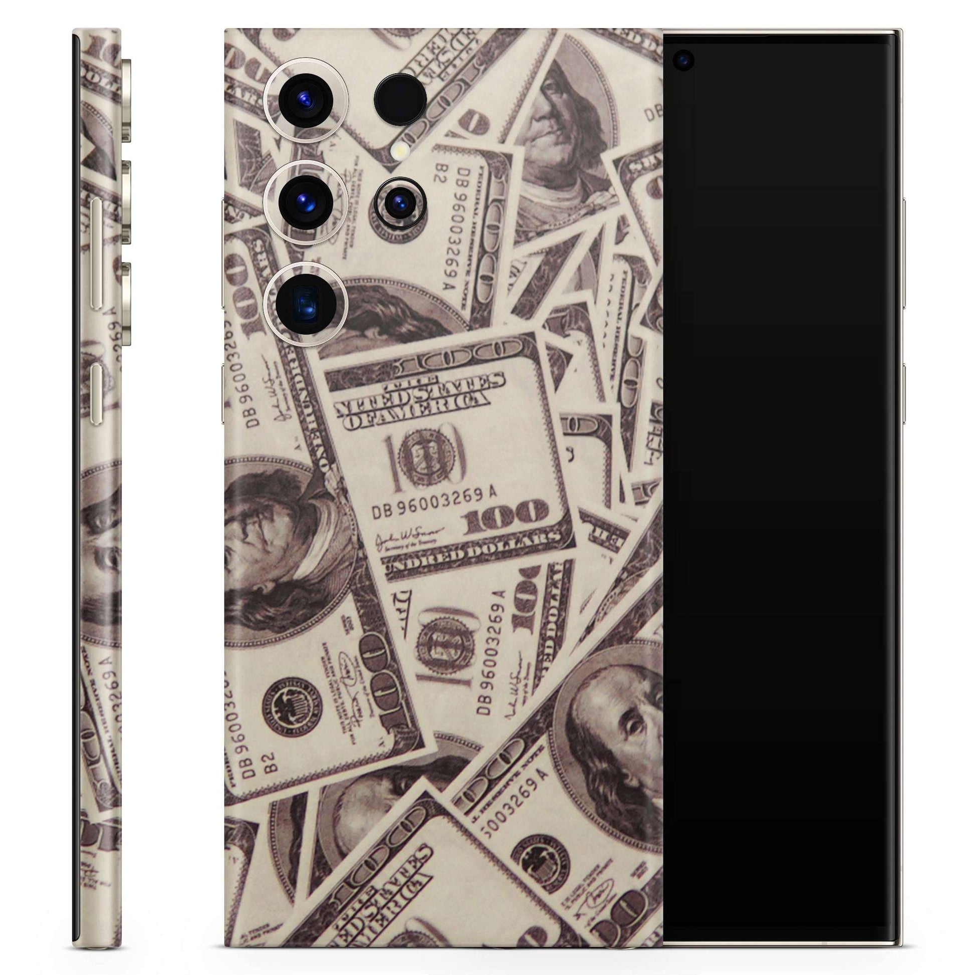 I Love Dollar Matte Finish Phone Skin
