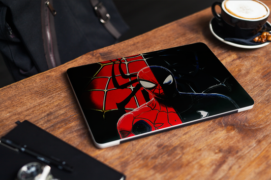 Ultimate Spiderman 3D Textured Laptop Skin