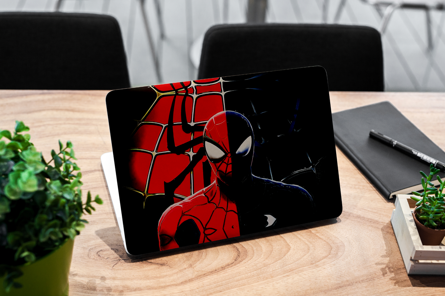 Ultimate Spiderman 3D Textured Laptop Skin