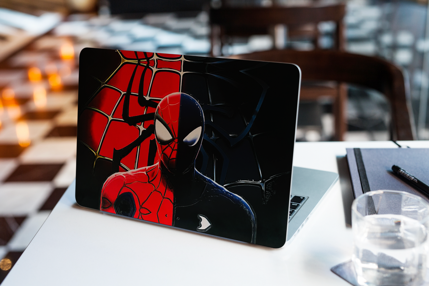 Ultimate Spiderman 3D Textured Laptop Skin