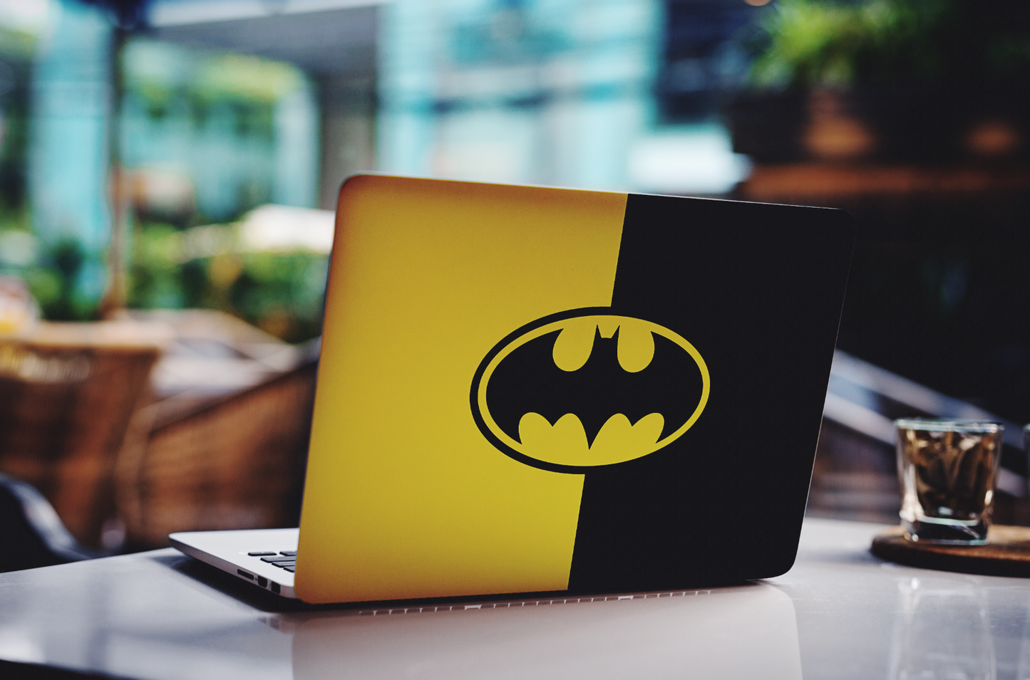 The Batman Signal 3D Textured Laptop Skin