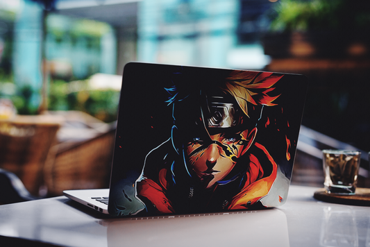 Rage Of Naruto 3D Textured Laptop Skin