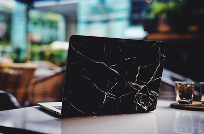 Black Granite 3D Textured Laptop Skin