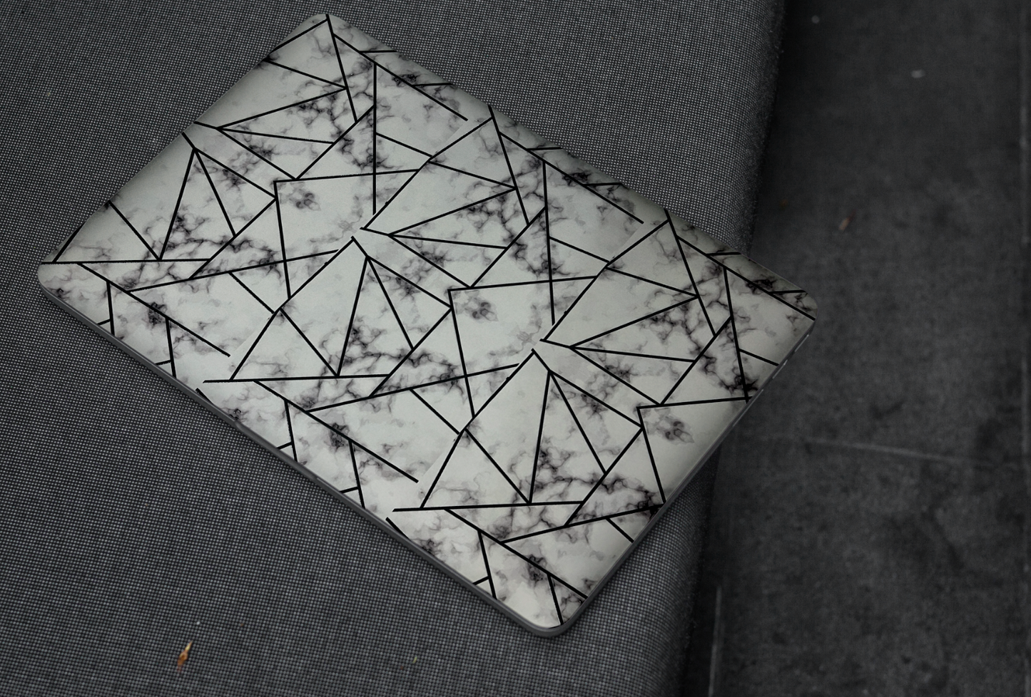 Ceramic Marble 3D Textured Laptop Skin