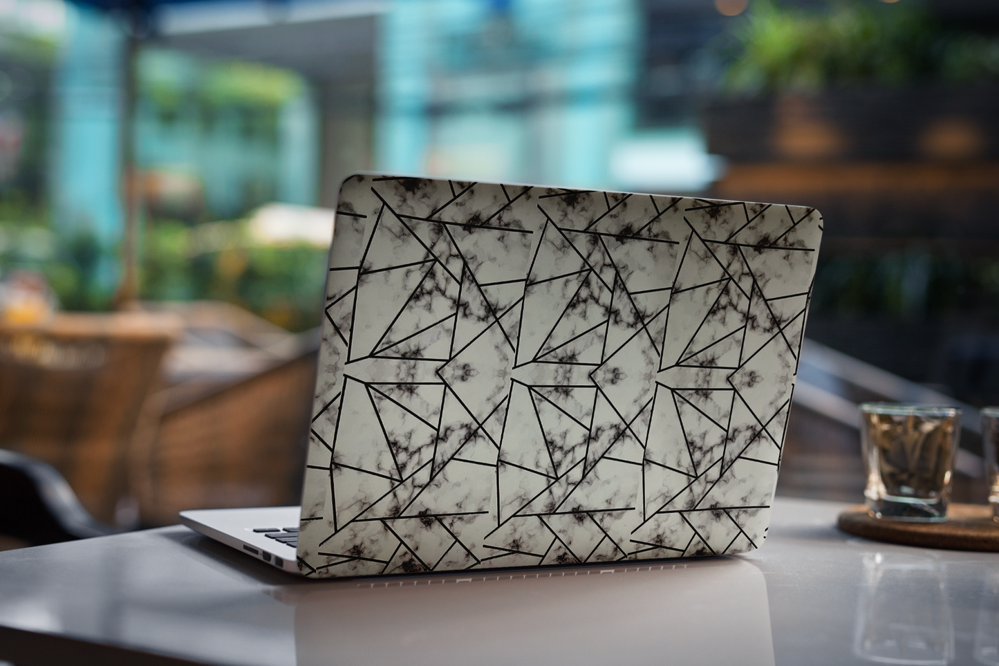 Ceramic Marble 3D Textured Laptop Skin