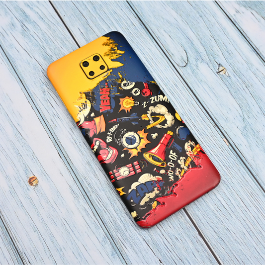 Pacific Doodle Art 3D Embossed Phone Skin - Skinly