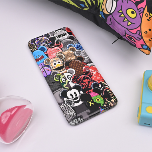 Cool Kaws 3D Embossed Phone Skin