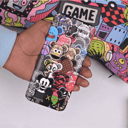 More Mickey Mouses 3D Embossed Phone Skin - Skinly