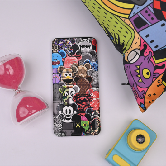 Cool Kaws 3D Embossed Phone Skin