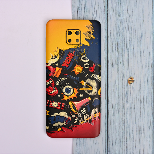 Pacific Doodle Art 3D Embossed Phone Skin - Skinly