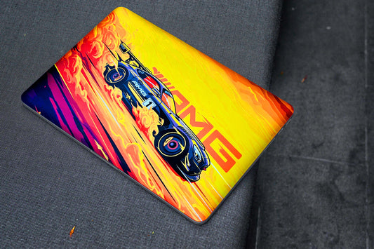 AMG Supercar 3D Textured Laptop Skin