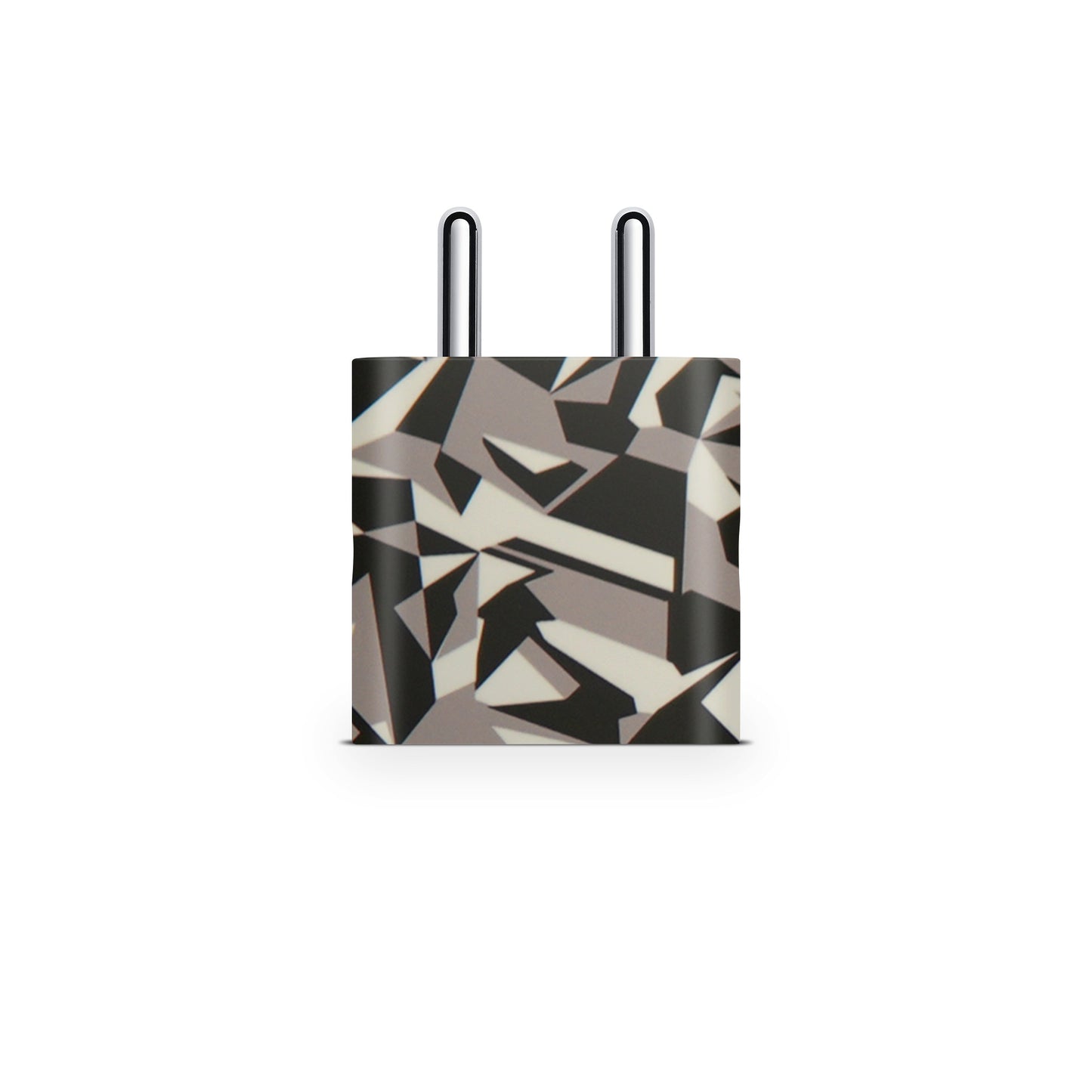 Colourfull Black And White Tiles Matte Finish Latest Skin For Charger