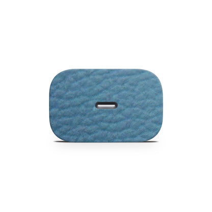 Plain Blue Sobber Floor Matte Finish Latest Skin For Charger