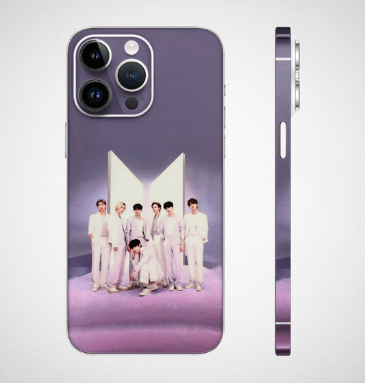 BTS 3D Embossed Phone Skin