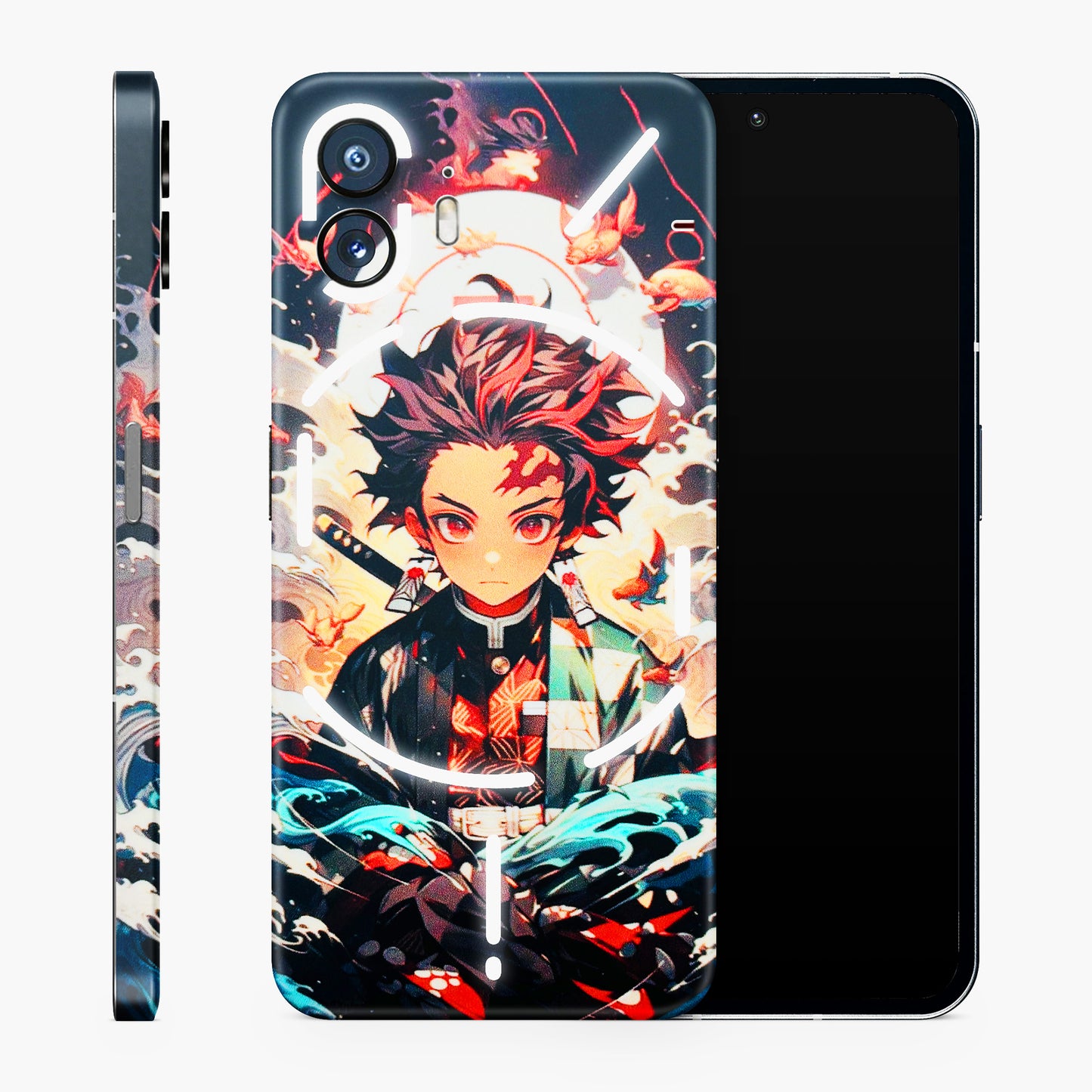 Tanjiro Demon Slayer Anime Matte Finish Phone Skin