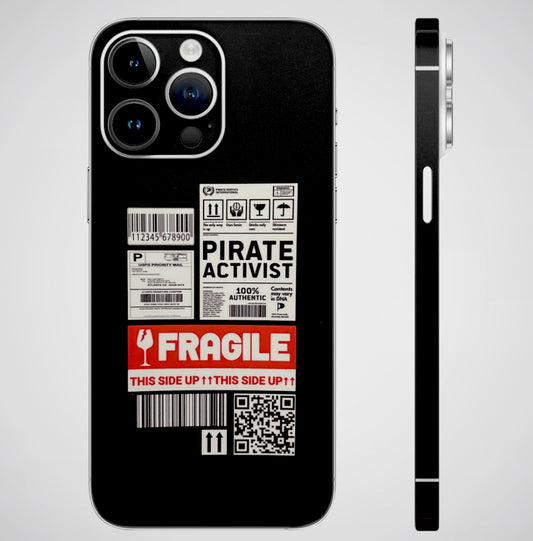 Handle With Care Matte Finish Phone Skin