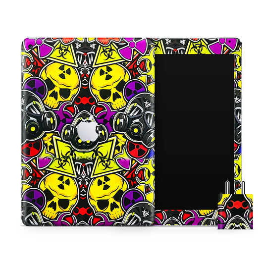 Toxic Mask 3D Textured Finish Skin For iPad/Tablet