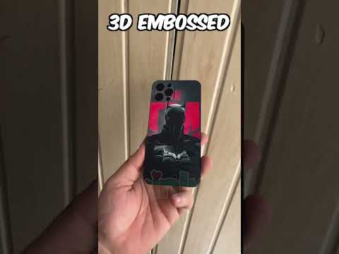 Batman Poly 3D Textured Phone Skin