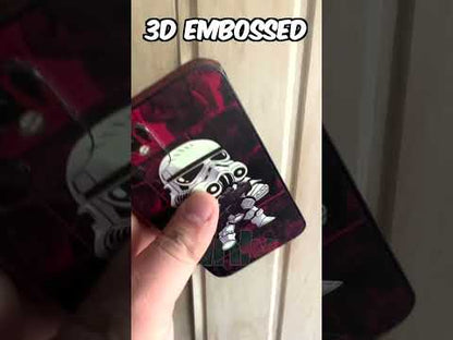 Cute Baby Star Wars 3D Textured Phone Skin