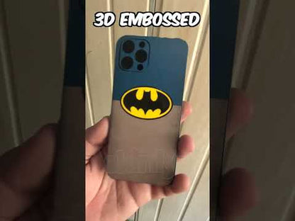 Subtle Batman Logo 3D Textured Phone Skin