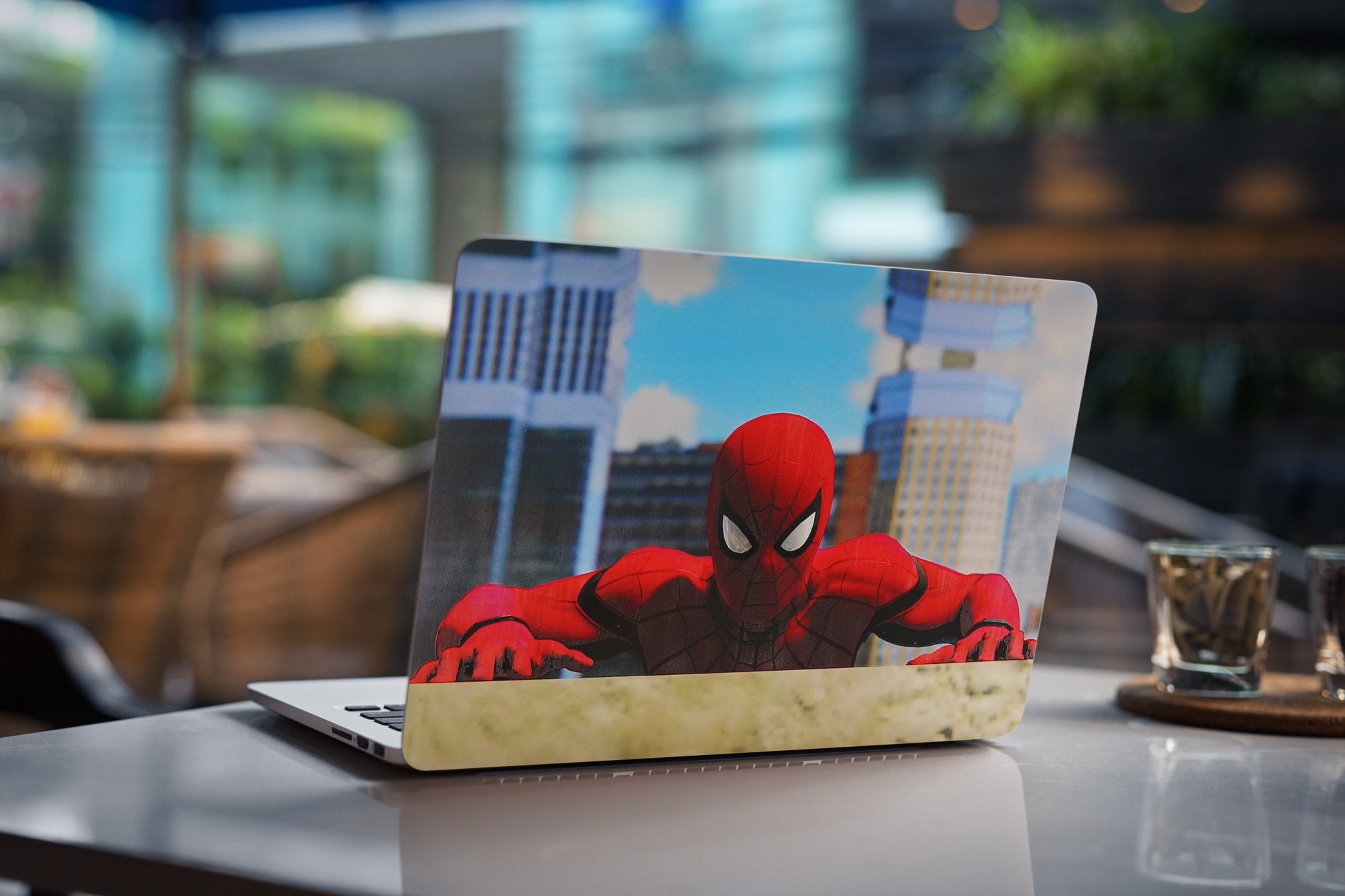 Spiderman 3D  Textured Laptop Skin - Skinly