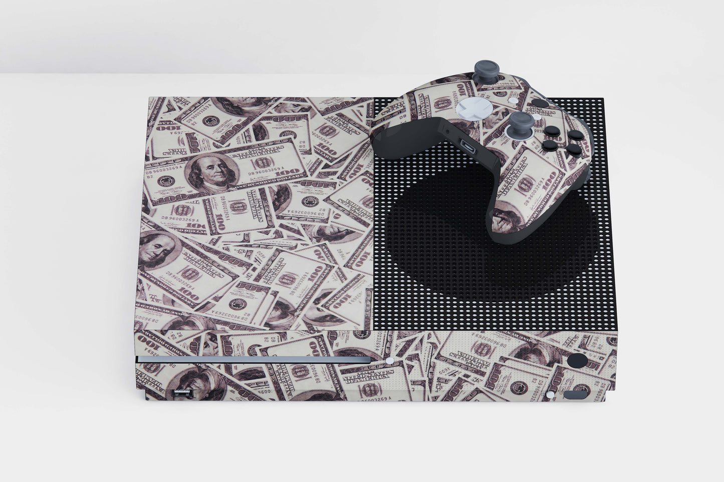 Xbox Series S I Love Dollar Matte Finish Skin
